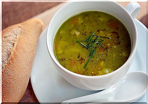 Soups are foods that melt fats