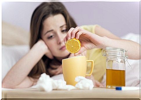 Excess mucus can be caused by a cold