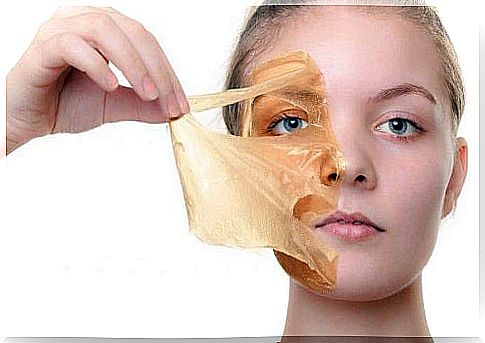 Egg masks for skin beautification and toning