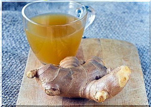 Ginger tea is one of the best remedies for a sore throat