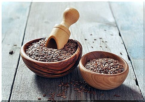 Flax seeds for the preparation of a natural cream to relieve psoriasis