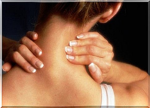 Relaxation of the muscles in the neck area