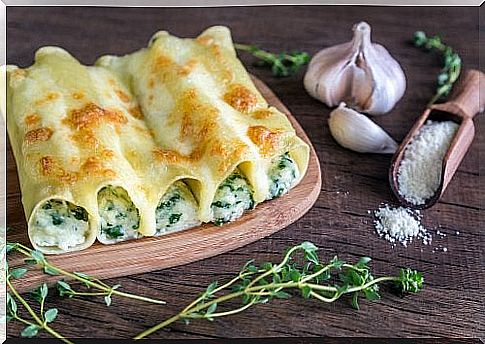 Discover a recipe for cannelloni with vegetables