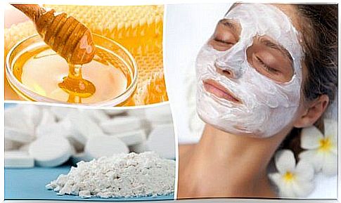 Facial mask with aspirin and honey