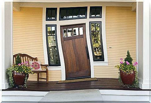 According to the main Feng Shui rules, the front door plays an important role