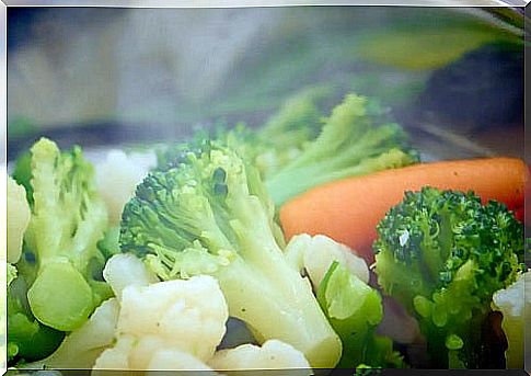 Steamed vegetables