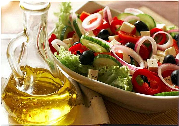 Salad-Mediterranean diet