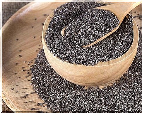 Chia seeds on the list of foods rich in Omega 3