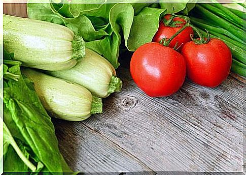 Vegetables to eliminate water retention