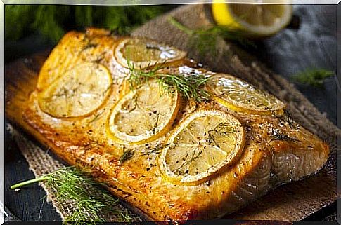 Recipes with salmon, dill and lemon