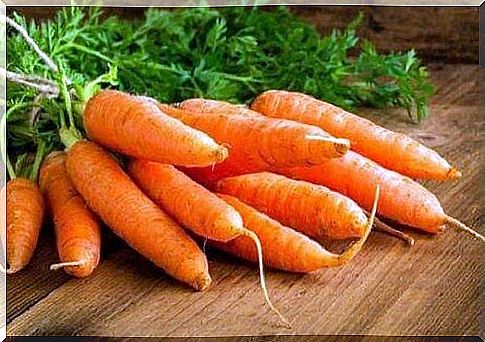 Carrots are food for eye health