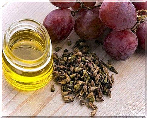 The benefits of grape seeds extracted from red grapes